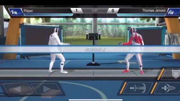 FIE SWORDPLAY:World Fencing Game1 First Winning Game