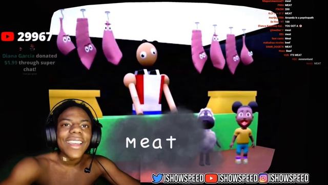 IShowSpeed Plays Amanda The Adventurer