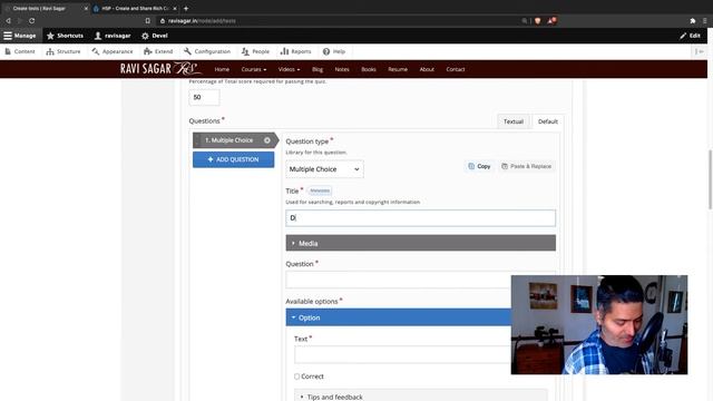 Drupal - Create quiz and tests using H5P смотреть онлайн