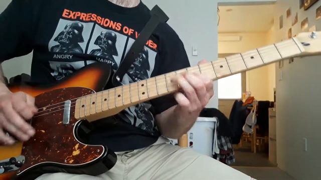 New (to me) Sunburst telecaster improvisation смотреть онлайн
