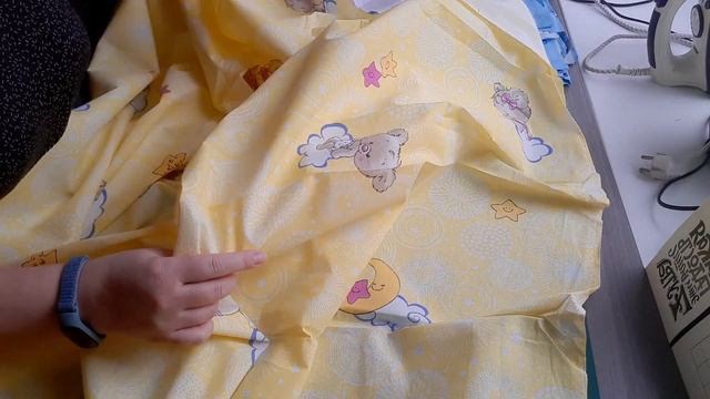 Распаковка тканей из Магнатекс. Детская расцветка. смотреть онлайн