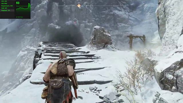God of war тест fps GTX1660 смотреть онлайн