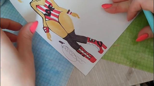 ?КАК СДЕЛАТЬ КУКОЛКУ С ЖИВОЙ ОДЕЖДОЙ ?ЧАСТЬ 2? бумажныекуклы куклы doll бумажныймир