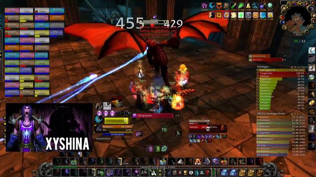 800+ DPS Feral Druid (NO WBS) - World 2nd Flamegor | WoW Classic смотреть онлайн