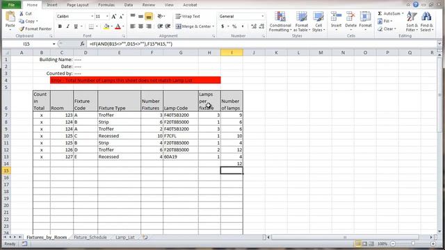 MS Excel 2010 Create Equipment Data Base Part VI - Error Checking смотреть онлайн