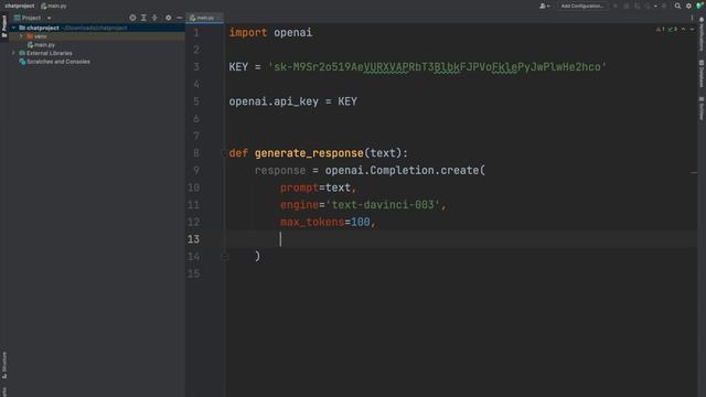 КУРС по ChatGPT ? #2 – Интеграция ChatGPT API в проект смотреть онлайн