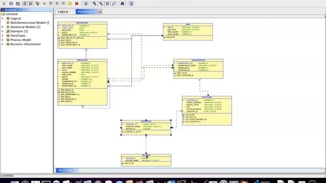 Oracle SQL Developer Data Modeler : reverse engineering смотреть онлайн
