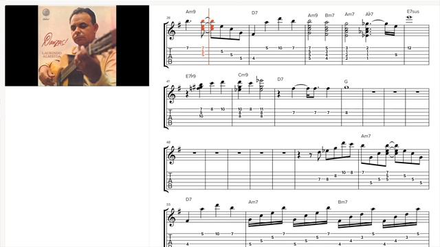 The Lamp Is Low - Laurindo Almeida - I Have No Enemies Guitar Tab - Aruarian Dance