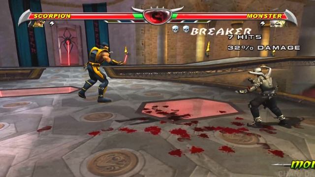 [TAS] SCORPION vs MONSTER - Mortal Kombat Deception (PS2) смотреть онлайн