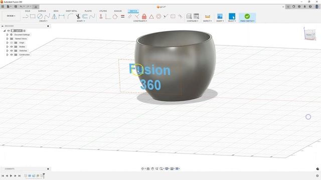 Emboss - Fusion 360 Tutorial from Scratch - Lesson 11 смотреть онлайн