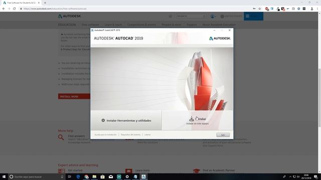 Como descargar AutoCAD 2019 | Gratis | Legal | Licencia 3 años | Estudiantes смотреть онлайн