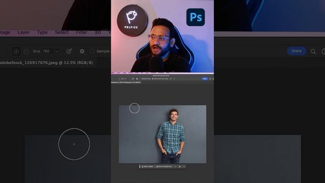 Photoshop 2024 amazing trick to remove background in few seconds #photoshoptutorial смотреть онлайн