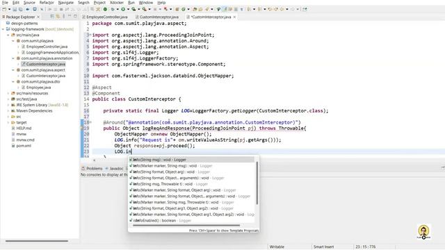 Create Custom Interceptor Using Annotation | Intercept Method With Annotation | Intercept Method AO смотреть онлайн