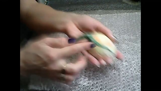 Как свалять цветок из шерсти. Валяние из шерсти. Бесплатный МК. смотреть онлайн