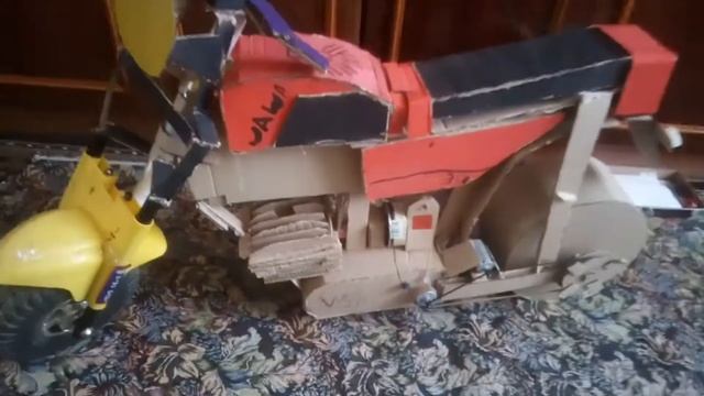 ява 350 из картона смотреть онлайн