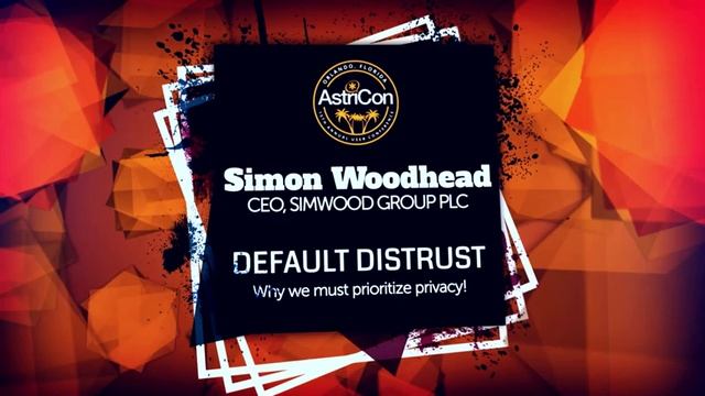 Simon Woodhead, Keynote Speaker from AstriCon 2018 :: Default Distrust смотреть онлайн