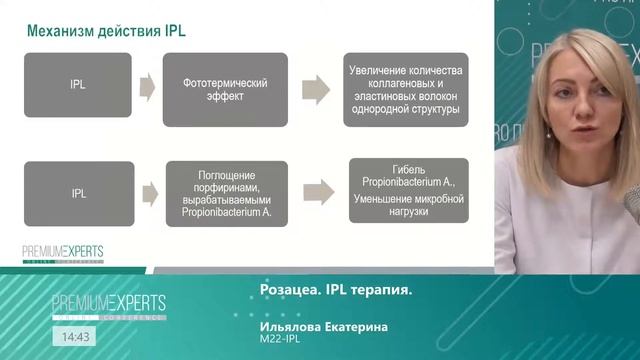 Мастер класс 10. IPL-терапия розацеа.