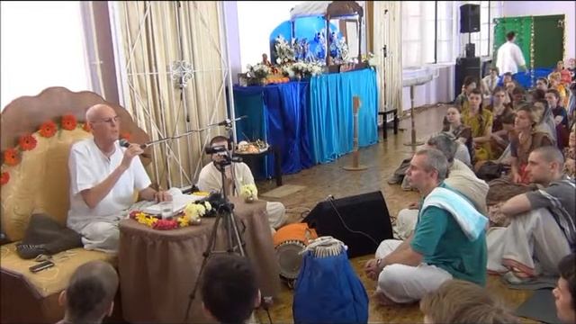 20 04 14 Лекция ЕМ Рохини Сута прабху в КЦ Гаура 1ч ~1 смотреть онлайн