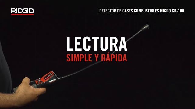 RIDGID Detector de gases combustibles micro CD-100 смотреть онлайн