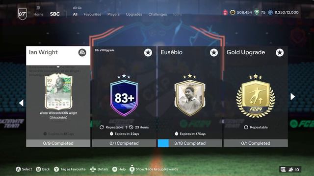 90 Ian Wright Winter Wildcards SBC FC24 смотреть онлайн