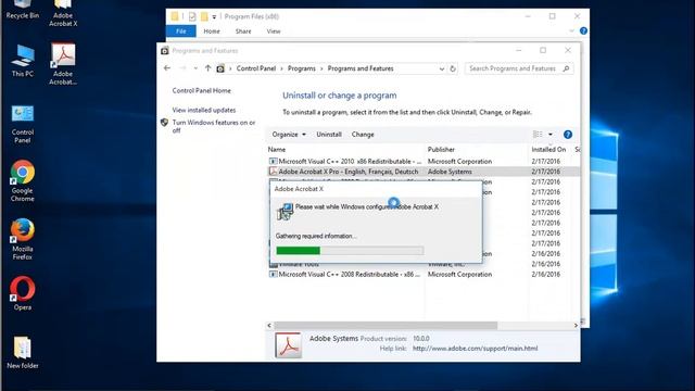 Uninstall Acrobat X Pro on Windows 10 смотреть онлайн