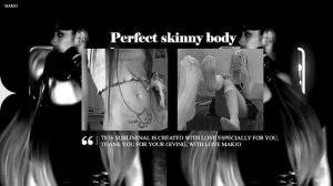 ❝ ПОЛУЧИ ИДЕАЛЬНОЕ ХУДОЕ ТЕЛО ЗА ОДНО ПРОСЛУШИВАНИЕ ❞ — Саблиминал