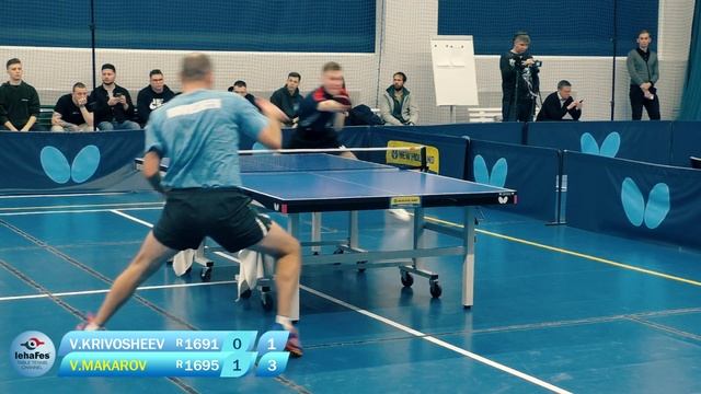 ЗУБРЫ ТОЖЕ ИНОГДА ПРОИГРЫВАЮТ! КРИВОШЕЕВ - МАКАРОВ TOP32 New Holland CUP-2022 настольный теннис смотреть онлайн