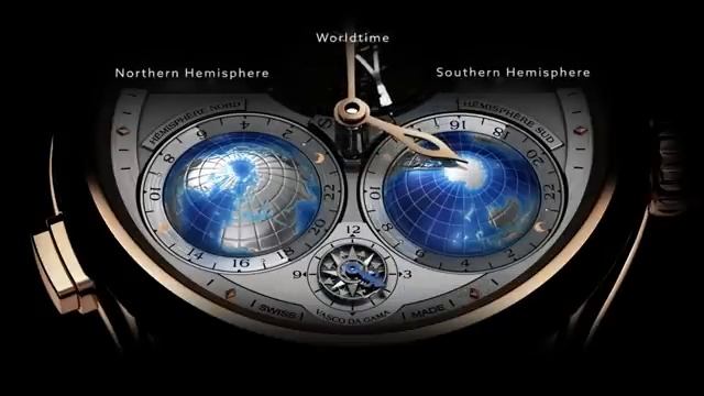 Montblanc - Villeret Tourbillon Cylindrique Geosphères Vasco da Gama смотреть онлайн
