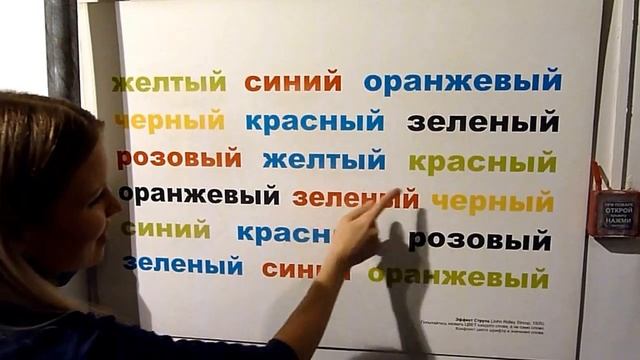 Эффект Струпа, 1935 год смотреть онлайн