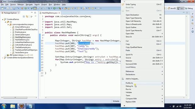 Collections in Java: HashMap Concept explanation Using Examples Session1 смотреть онлайн