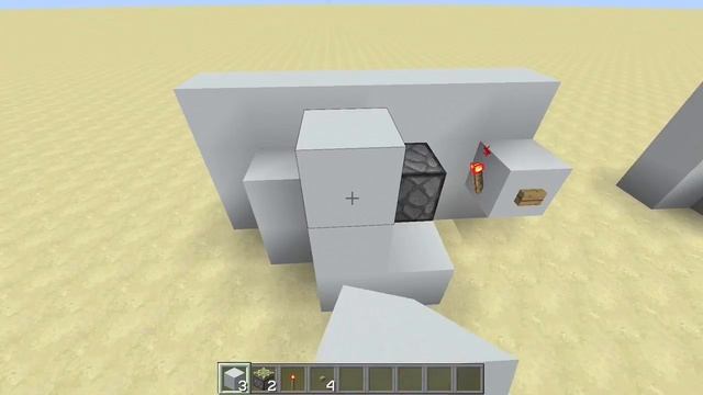 Minecraft Tutorial The Smallest Piston Door in Minecraft 1x2 1.12 смотреть онлайн