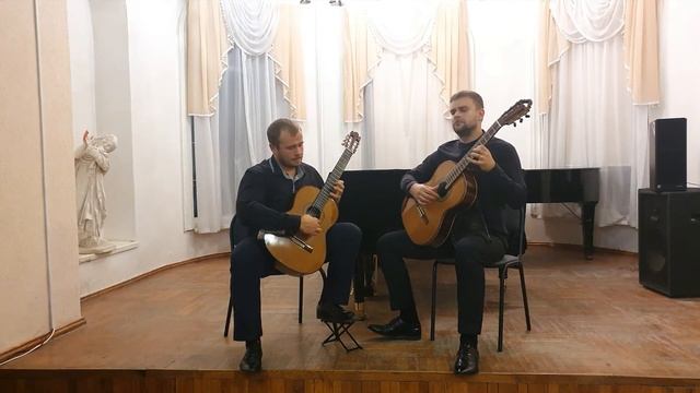 Венесуэльский вальс "Отъезд" исполняют Назаренко Александр и Киселёв Алексей смотреть онлайн