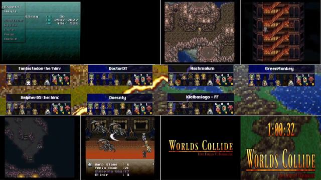 FF6 Worlds Collide: Battle Royale 2022 Quarter Finals 7-way race!!! смотреть онлайн