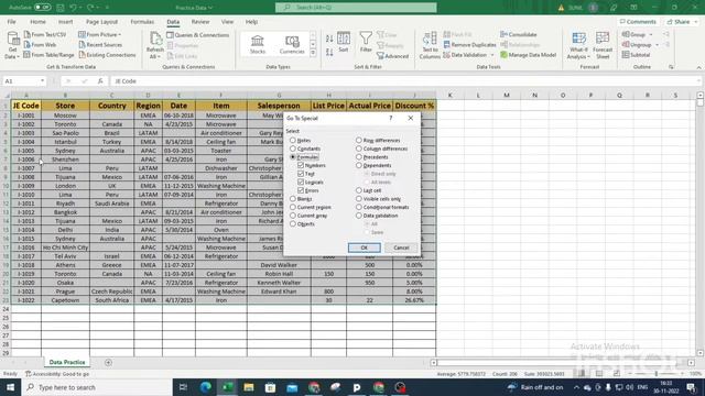 How To Select Blank Cells From the Data Together In Microsoft Excel. #excel #formula #microsoft смотреть онлайн