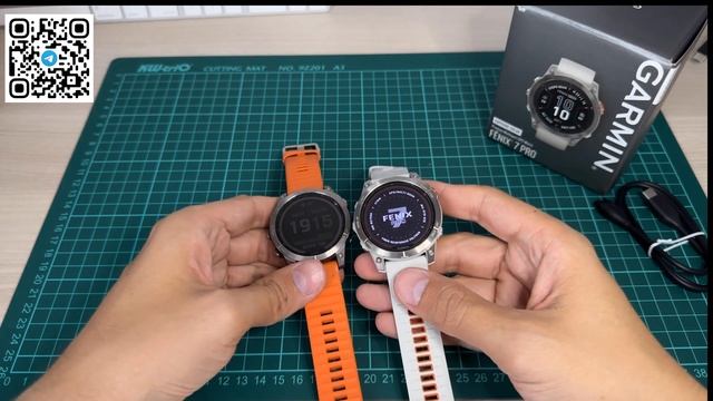 Garmin Fenix 7 против Garmin Fenix 8 смотреть онлайн