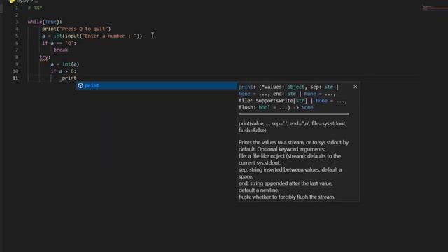 Try in Python смотреть онлайн