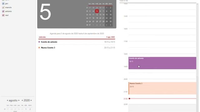TFM Java Calendar смотреть онлайн