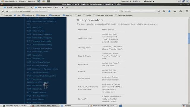 Twitter Analytics utilizando python en Hadoop смотреть онлайн