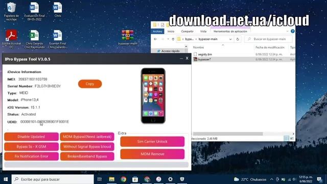 New iCloud Bypass iOS 15.5 - 12.5.5 Working All Devices! смотреть онлайн