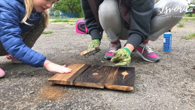 Shell decor / Декор из РАКУШЕК / Пробую БРАШИРОВАНИЕ дерева / DIY TSVORIC смотреть онлайн