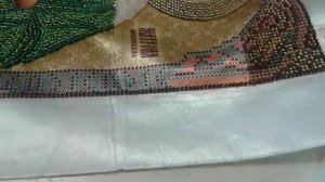 Вышивка бисером. Как я вышиваю в технике "полукрест" и "назад иголка"