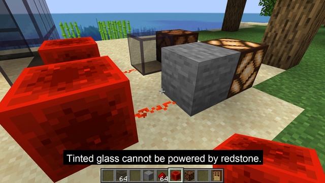 What Does TINTED GLASS Do In Minecraft
