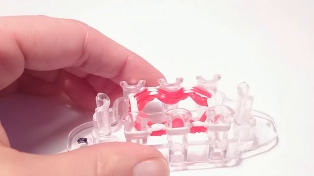 Мини ЦВЕТОК,  Радужки Rainbow Loom