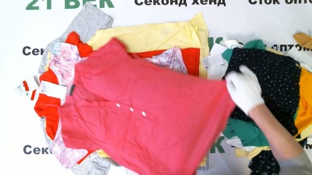 #4395 Женские футболки сток цена 1350 руб. за 1 кг. вес 6.9 кг. в лоте 52 шт/9300 руб/179 руб смотреть онлайн