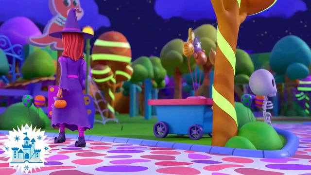 Хэллоуин в школе Эльзы страшные детские песни Halloween at Elsa's school scary children's songs смотреть онлайн