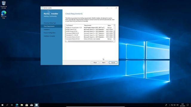 MySQL Community Server en Windows 10 смотреть онлайн
