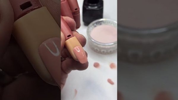YN NAIL SCHOOL: How To Apply Acrylic to Cuticle Area For Beginner Nail Techs