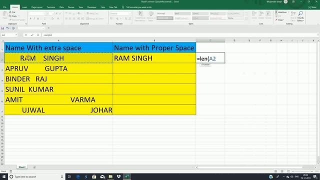 How to use Trim function in Excel, How to remove extra space in Excel смотреть онлайн