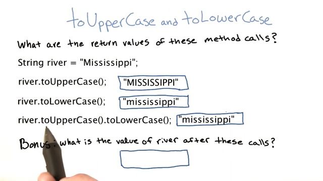 toUpperCase and toLowerCase - Intro to Java Programming смотреть онлайн