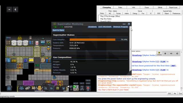 Стрим Space Station 13 Беспредел и лаги. смотреть онлайн
